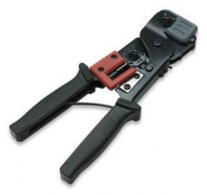 Pinza Crimpeadora Intellinet 210836 | Compatible RJ11/RJ12/RJ45, Diseño Ergonómico