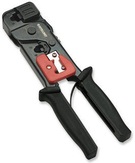 Pinza Crimpeadora Intellinet 210836 | Compatible RJ11/RJ12/RJ45, Diseño Ergonómico