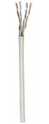 Bobina de Cable Utp Cat5e Cca Solida 305m 24 Awg Gris - Extremo Prinicpal: Cable Desnudo - Extremo Secundario: Bare Wire - 24 Awg - Gris