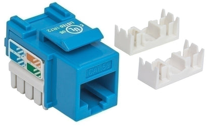 Jack RJ45 Intellinet 210546 | Cat5e, Keystone de Impacto Azul