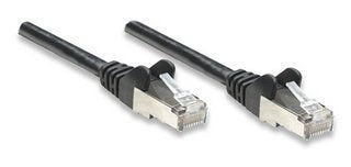 Intellinet Cable Patch Cat 6, 2.0m( 7.0f) Utp Negr - Cable For Conmutador, Módem, Router, Panel de Conexión, Enchufe de Pared, Dispositivo de Red - 1gbit/s - Cable de Conexión - Unshielded Twisted