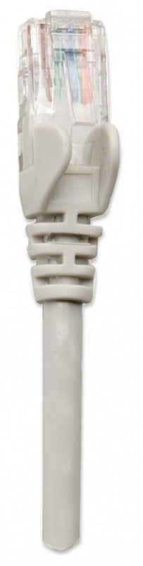 Intellinet Cable Patch Cat 6, 7.6m(25.0f) Utp Gris - Cable For Conmutador, Módem, Router, Panel de Conexión, Enchufe de Pared, Dispositivo de Red - 1gbit/s - Cable de Conexión - Oro Contacto Chapado