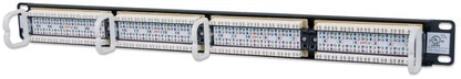 Panel de Parcheo Intellinet 520959 | 24 Puertos RJ-45, Montaje Rack 19" 1U