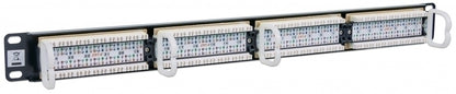 Panel de Parcheo Intellinet 520959 | 24 Puertos RJ-45, Montaje Rack 19" 1U