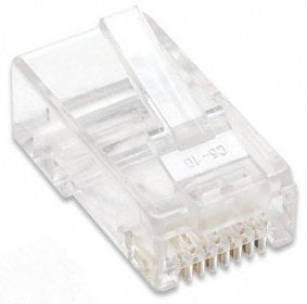 Intellinet Plug Rj45 Cat 5e Utp Multifilar 100 Pzas - Intellinet Plug Rj45 Cat 5e Utp Multifilar 100 Pzas
