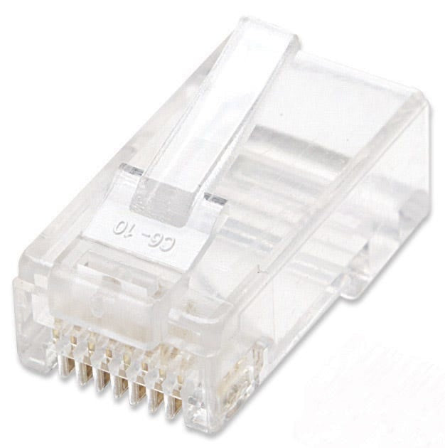 Intellinet Plug Rj45 Cat 5e Utp Multifilar 100 Pzas - Intellinet Plug Rj45 Cat 5e Utp Multifilar 100 Pzas