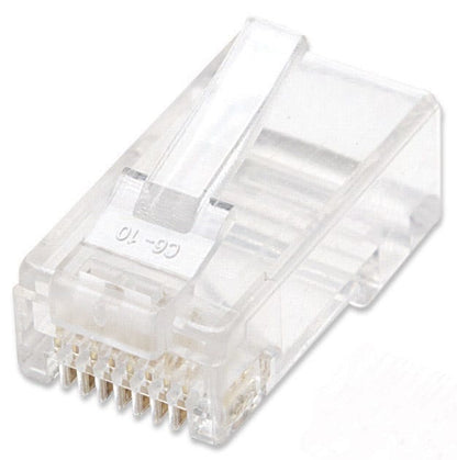Intellinet Plug Rj45 Cat 5e Utp Multifilar 100 Pzas - Intellinet Plug Rj45 Cat 5e Utp Multifilar 100 Pzas