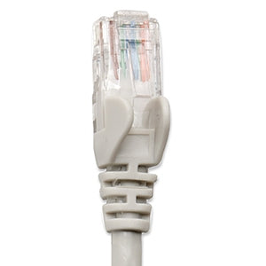 Intellinet Cable Patch 3.0m(10.0f) Cat 5e Utp Gris - Cable For Conmutador, Módem, Router, Panel de Conexión, Enchufe de Pared, Dispositivo de Red - 1gbit/s - Cable de Conexión - Oro Contacto Chapado