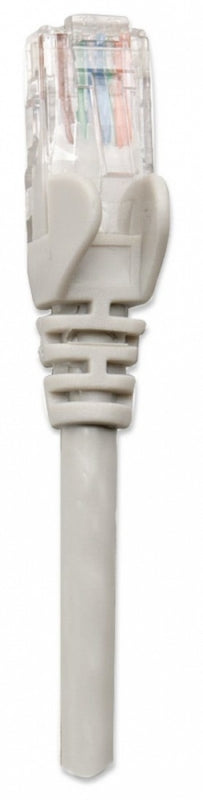Intellinet Cable Patch 3.0m(10.0f) Cat 5e Utp Gris - Cable For Conmutador, Módem, Router, Panel de Conexión, Enchufe de Pared, Dispositivo de Red - 1gbit/s - Cable de Conexión - Oro Contacto Chapado