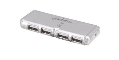 Hub USB V2.0 4 Ptos Mini Sin Fuente - 4 Total USB Port(s) - 4 USB 2.0 Port(s) - Pc, Mac