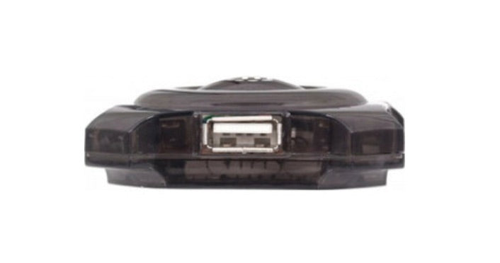 Hub USB Intellinet 162272 | 4 Puertos USB 2.0, Compatible con PC y Mac