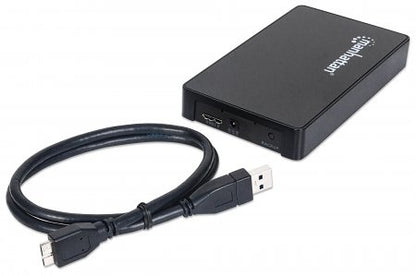 Gabinete HDD Intellinet 130349 | 2.5" SATA, USB 3.0 Negro