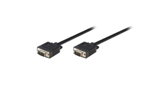 Manhattan Cable Monitor SVGA 8MM HD15M-M 7.5m - Cable For Dispositivo de Audio/vídeo, Monitor, Computadora de Escritorio, Bifurcador, Conmutador Kvm - Apantallado - Níquel, Níquel Conector Chapado -