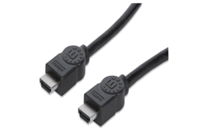 Manhattan Cable HDMI 1.4 M-M 10.0m Ethernet - Cable For Dispositivo de Audio/vídeo, Tv, Reproductor Blu-ray, Consola de Juegos, Computadora de Escritorio, Pc - 10.2gbit/s - Admite Hasta1920 X 1080 -