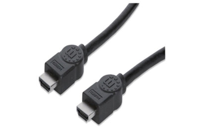 Manhattan Cable HDMI 1.4 M-M 10.0m Ethernet - Cable For Dispositivo de Audio/vídeo, Tv, Reproductor Blu-ray, Consola de Juegos, Computadora de Escritorio, Pc - 10.2gbit/s - Admite Hasta1920 X 1080 -