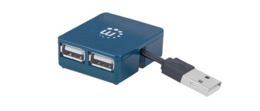 Hub USB V2.0 4 Ptos Micro - 4 Total USB Port(s) - 4 USB 2.0 Port(s) - Pc, Mac