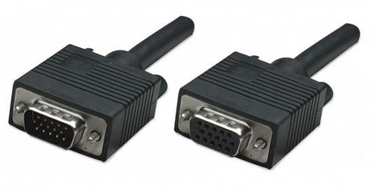 Cable Monitor SVGA Intellinet 309011 | 1.8m, Apantallado Níquel