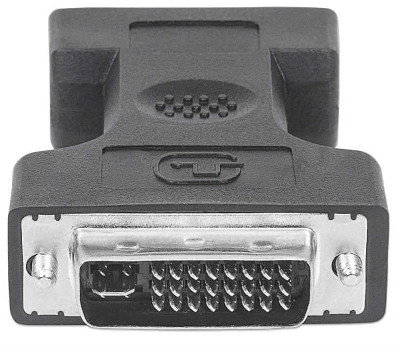 Adaptador DVI Intellinet 328883 | HD15H Níquel, Conector Negro