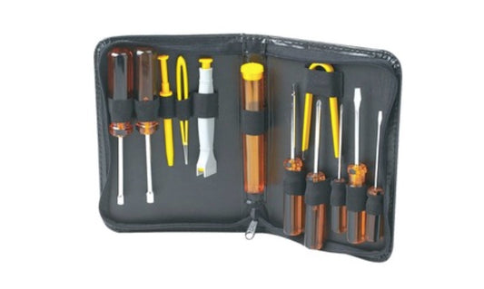 Kit de Herramientas Intellinet 400077 | 13 Piezas, Color Negro