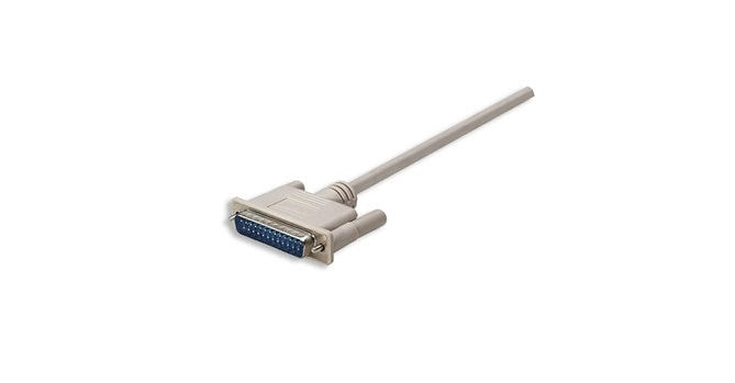 Cable Null Modem Intellinet 314770 | DB9H-DB25M, Apantallado 1.8m