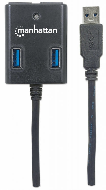 Hub USB 3.0 Intellinet 162296 | Supervelocidad, 4 Puertos