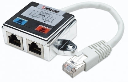 Distribuidor Modular Intellinet 504195 | 1x2 RJ45, Apantallado