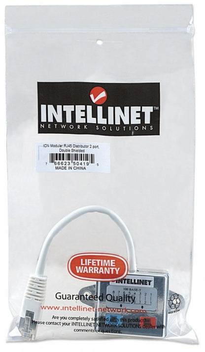 Distribuidor Modular Intellinet 504195 | 1x2 RJ45, Apantallado