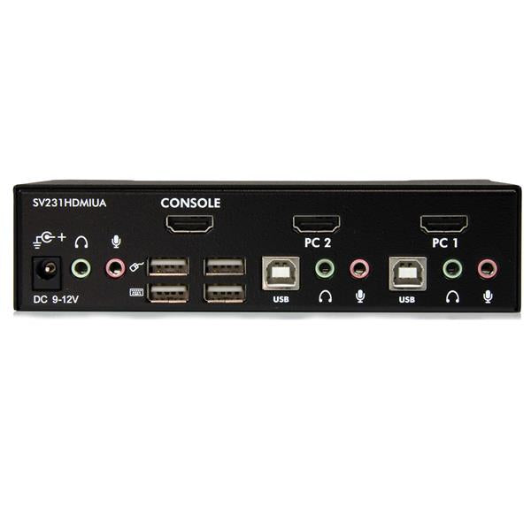 Switch HDMI Intellinet 207416 | 4K 3840 x 2160, 2 Puertos HDMI