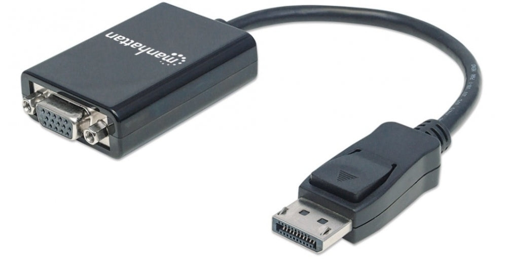 Cable Convertidor DisplayPort Intellinet 151962 | VGA Hembra, 1080p 15CM, Apantallado