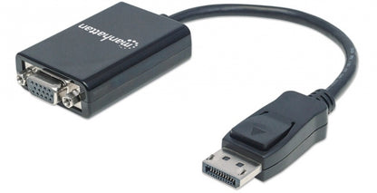 Cable Convertidor DisplayPort Intellinet 151962 | VGA Hembra, 1080p 15CM, Apantallado