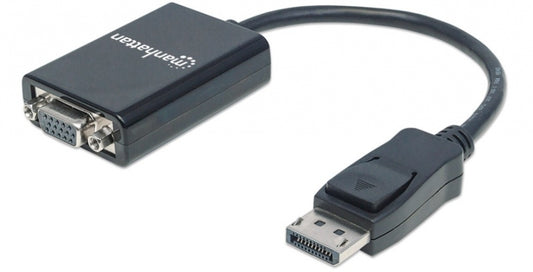 Cable Convertidor DisplayPort Intellinet 151962 | VGA Hembra, 1080p 15CM, Apantallado