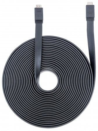 Ic Intracom 9.14m HDMI Cable A/v - Cable For Reproductor Blu-ray, Consola de Juegos, Receptor Estéreo, Pc, Dispositivo de Audio/vídeo - 2gbit/s - Admite Hasta3840 X 2160 - Apantallado - Negro