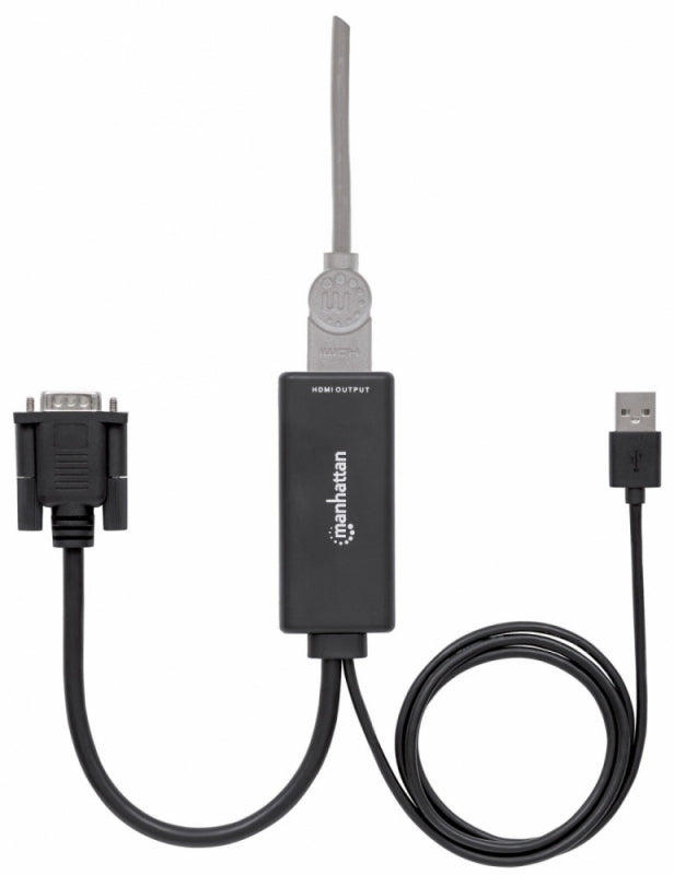 Adaptador VGA a HDMI Intellinet 152426 | Audio y Video, Conexión USB