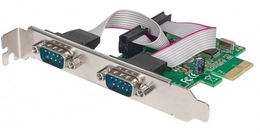 Tarjeta Serial PCI Express Intellinet 152082 | 2 Puertos DB9, PCI Express 1.1 X1