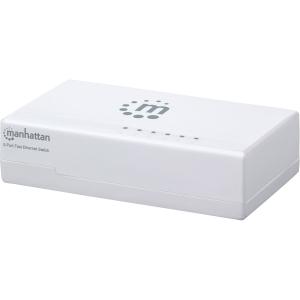 Conmutador Intellinet 560672 | 5 Puertos Fast Ethernet, Diseño Compacto
