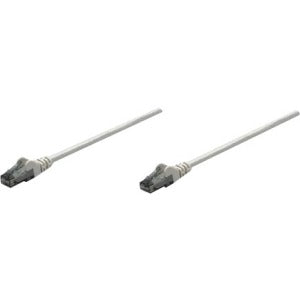 Intellinet Cable de Red Patch Cat6 Rj45 1.5m (5 Ft.) Gris - Extremo Secundario: 1 X RJ-45 Network - Male - 1gbit/s - Cable de Conexión - Oro Conector Chapado - Oro Contacto Chapado - Gris