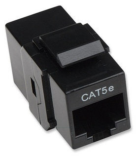 Intellinet Cople Cat 5e Keystone Negro - Oro Contacto - Negro