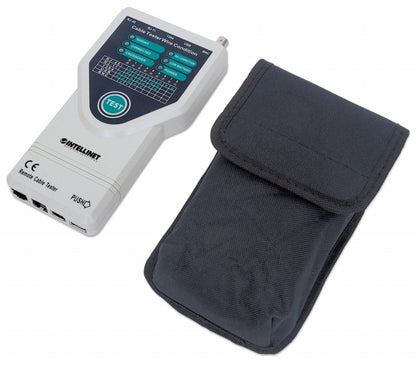 Probador de Cable Intellinet 780094 | RJ11, RJ45, USB, Firewire