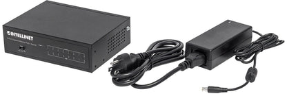 Switch PoE+ Intellinet 561204 | 8 Puertos Gigabit, Alimentación a través de Ethernet