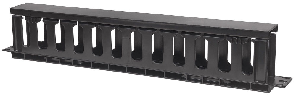 Organizador Horizontal 19" Intellinet 714679 | 1U Rack, Panel de Administración de Cables