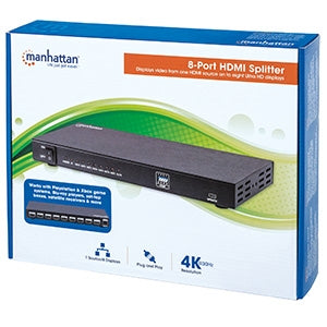 Video Splitter HDMI Intellinet 207560 | 4K@30Hz, 8 Salidas HDMI