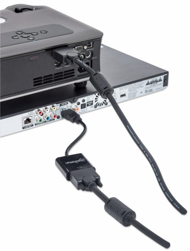 Convertidor HDMI a VGA Intellinet 151436 | Soporta 1080p, Plug and Play