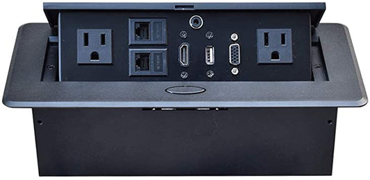 Enchufe de Alimentación Intellinet 164832 | 2 Tomas, 120V AC, Montaje Empotrado