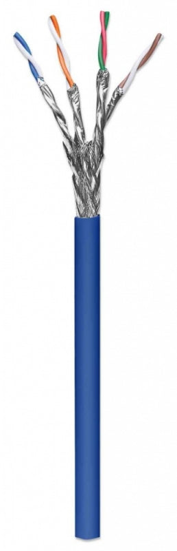 Cable de Red Intellinet Cat 6a 705042 | Apantallado, 305m, 23 AWG, Azul