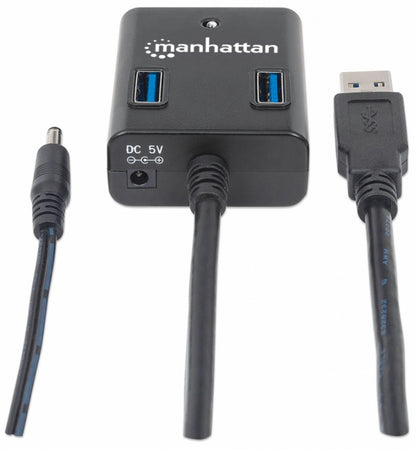 Manhattan Hub USB 3.0 de Supervelocidad - Manhattan Superspeed USB 3. Hub