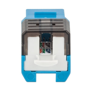 Jack Cat 6a de Impacto (keystone) Azul - Azul