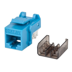 Jack Cat 6a de Impacto (keystone) Azul - Azul