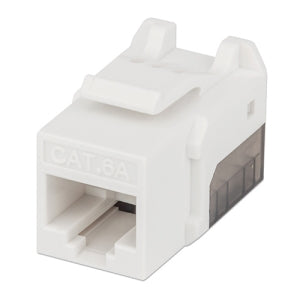 Jack Keystone Cat 6a Intellinet 772358 | Blanco, Conector de Impacto