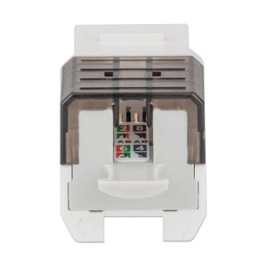 Jack Keystone Cat 6a Intellinet 772358 | Blanco, Conector de Impacto