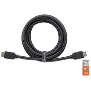Manhattan Cable HDMI 2.0 Premium M-M 1.8m - Cable For Dispositivo de Audio/vídeo, Tv, Reproductor Blu-ray, Sistema Estéreo, Consola de Juegos, Pc - 18gbit/s - Admite Hasta3840 X 2160 - Apantallado -